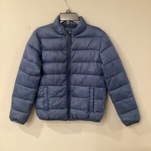Real Clothing Kids The Ultra Lightweight Navy Puffer. 9-10 Years Old. Preloved.